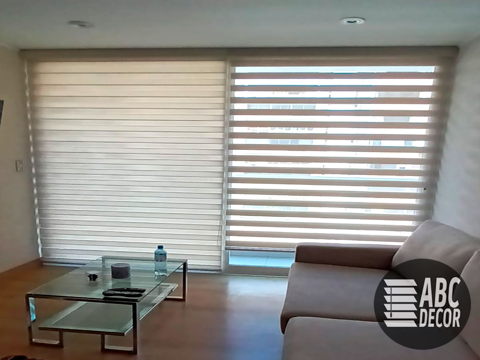 Cortinas Roller Duo Zebra en La Molina
